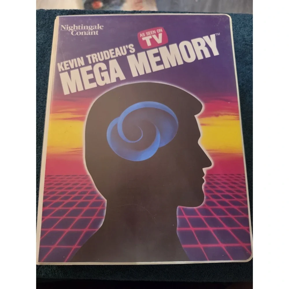 Kevin Trudeau's Mega Memory by Nightingale Conant As Seen On TV and Advanced
